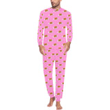 Pancake Pattern Print Design 04 Men's All Over Print Pajama
