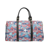 Hand drawn colorful starfish Travel Bag