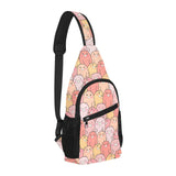 Pig Pattern Print Design 04 All Over Print Chest Bag
