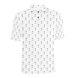 Engine Piston Background Pattern Print Design 01 Men's All Over Print Polo Shirt