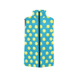 Tennis Pattern Print Design 05 Women's Padded Vest