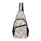 Stingray Pattern Print Design 05 All Over Print Chest Bag