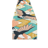 Eagle Pattern Print Design 02 Table Runner