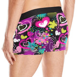 heart dot wave star creative design pattern Men's All Over Print Boxer Briefs Men's Underwear