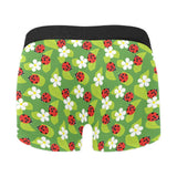 Ladybug Pattern Print Design 01 Men's All Over Print Boxer Briefs Men's Underwear