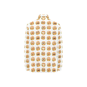 Hamburger Pattern Print Design 04 Women's Long Sleeve Polo Shirt