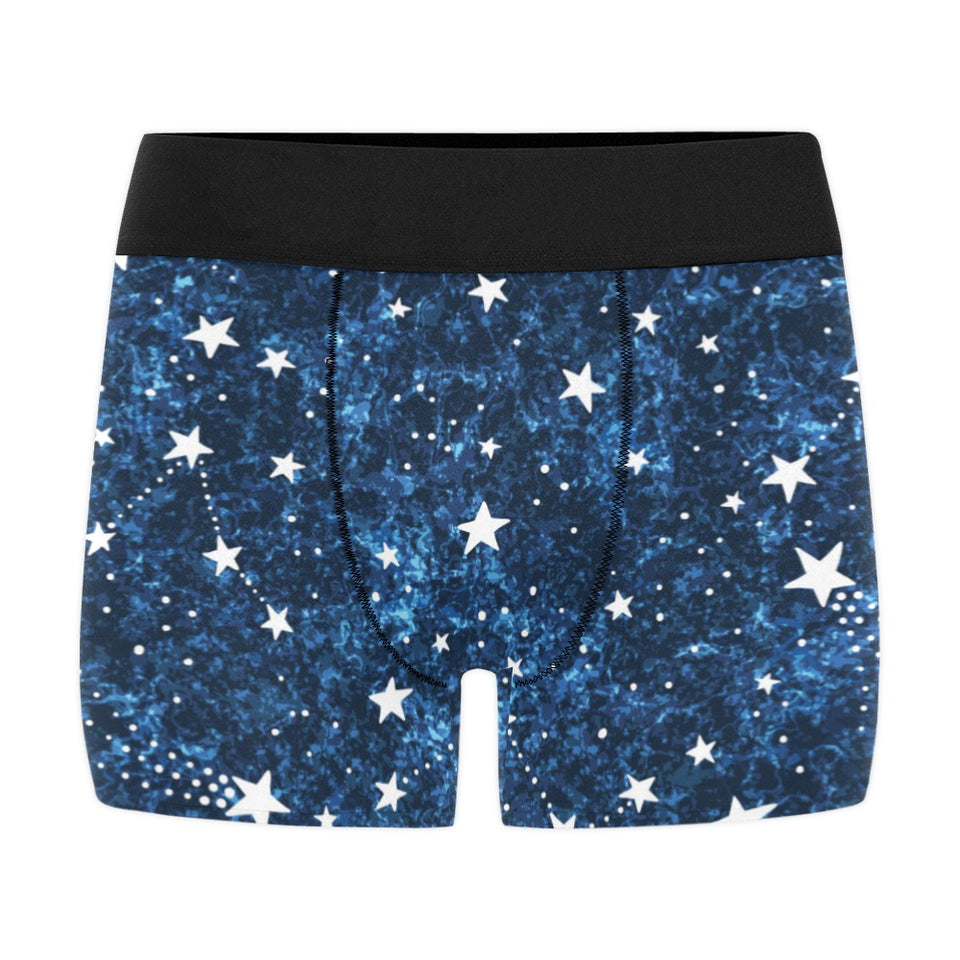 Night sky star pattern Men's All Over Print Boxer Briefs Men's Underwear
