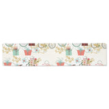 Bicycle Pattern Print Design 05 Table Runner