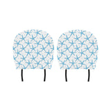 Watercolor starfish pattern Car Headrest Cover