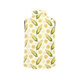Corn Pattern Print Design 05 Women's Padded Vest