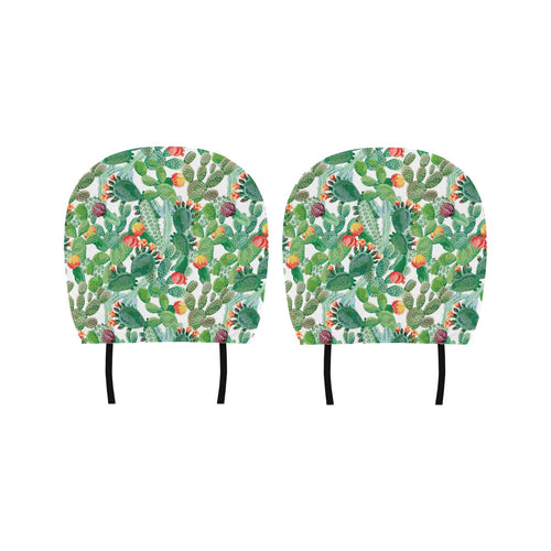 Cactus design pattern copy Car Headrest Cover