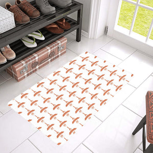 Sausage Pattern Print Design 05 Doormat