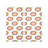 Darts Pattern Print Design 04 Gauze Curtain