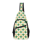Horseshoes Pattern Print Design 04 All Over Print Chest Bag