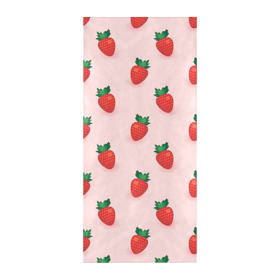 Strawberry beautiful pattern Beach Towel