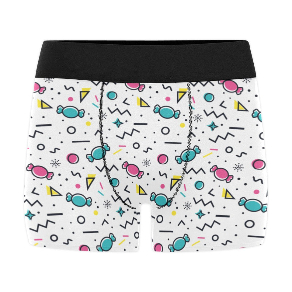 Candy design pattern Men's All Over Print Boxer Briefs Men's Underwear