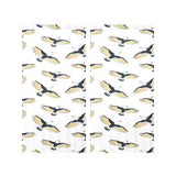 Eagle Pattern Print Design 03 Gauze Curtain