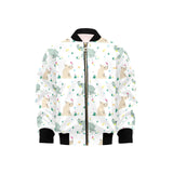 Cute Rhino pattern Kids' Boys' Girls' Bomber Jacket