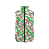Coconut Pattern Print Design 01 Men's Padded Vest