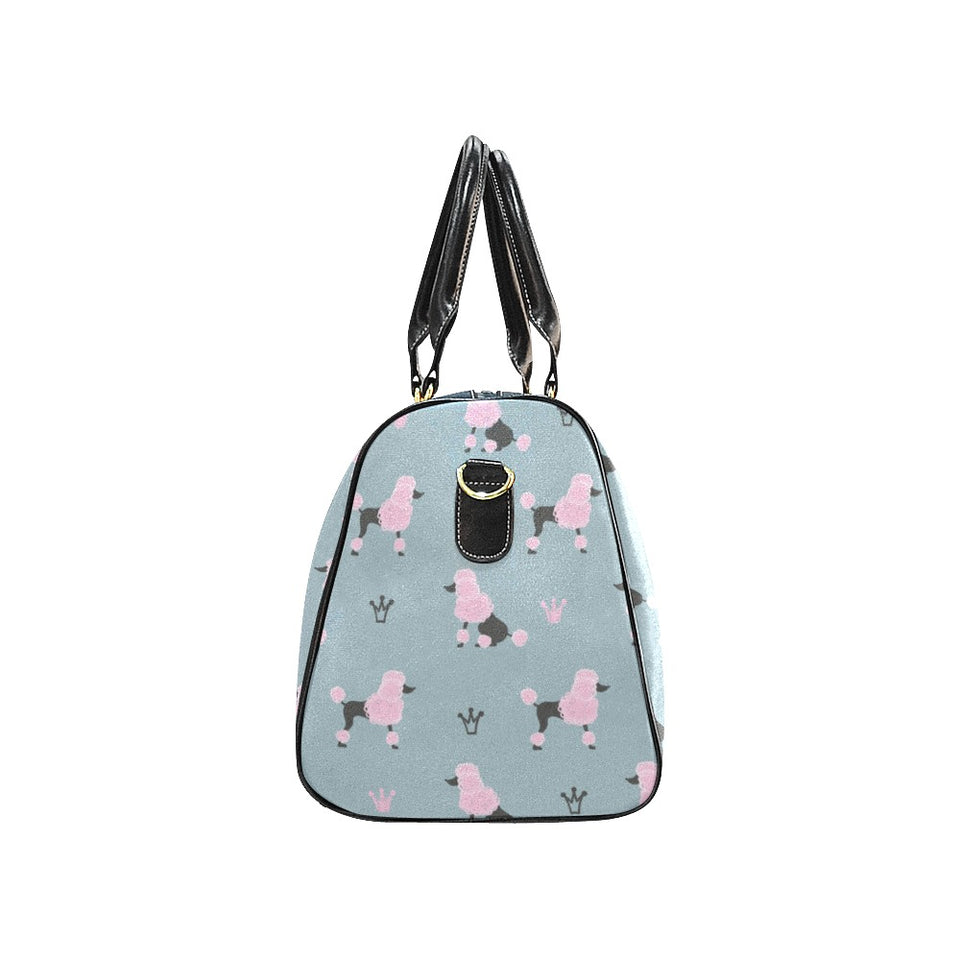 poodle dog pattern Travel Bag