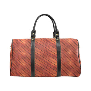 Wood Printed Pattern Print Design 03 Travel Bag