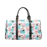 Toucan tropical flower leave pattern Travel Bag