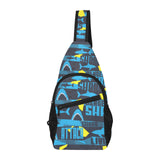 Shark dangerous All Over Print Chest Bag