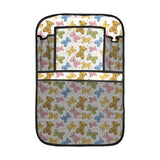 Teddy Bear Pattern Print Design 01 Car Seat Back Organizer