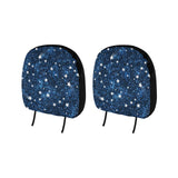 Night sky star pattern Car Headrest Cover