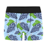Watercolor grape pattern Men's All Over Print Boxer Briefs Men's Underwear