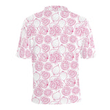 Sketch guava pattern Men's All Over Print Polo Shirt