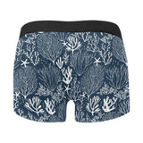 Coral Reef Pattern Print Design 05 Men's All Over Print Boxer Briefs Men's Underwear