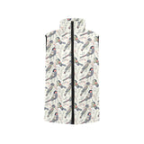 Pigeon Pattern Print Design 04 Men's Padded Vest
