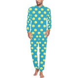 Tennis Pattern Print Design 05 Men's All Over Print Pajama