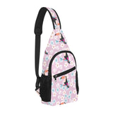 Beautiful toucan flower leaves All Over Print Chest Bag