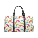 Colorful Chameleon lizard pattern Travel Bag