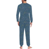 Swordfish Pattern Print Design 02 Men's All Over Print Pajama