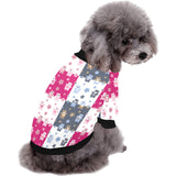 Teddy Bear Pattern Print Design 03 All Over Print Pet Dog Round Neck Fuzzy Shirt