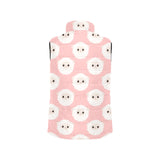 Cute sheep pattern Women's Padded Vest