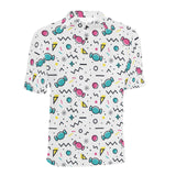 Candy design pattern Men's All Over Print Polo Shirt