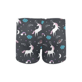 unicorn rainbows moon clound star pattern Men's Swimming Trunks