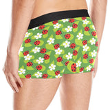Ladybug Pattern Print Design 01 Men's All Over Print Boxer Briefs Men's Underwear