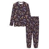 Hummingbird Pattern Print Design 04 Women's All Over Print Pajama Set