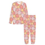 Pig Pattern Print Design 04 Women's All Over Print Pajama Set