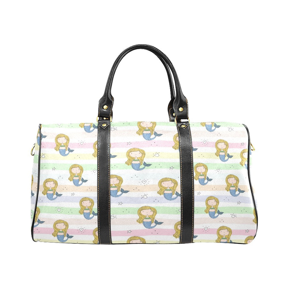 Cute hand drawn mermaid Travel Bag