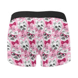 Yorkshire Terrier Pattern Print Design 03 Men's All Over Print Boxer Briefs Men's Underwear
