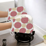 Circle indian pattern Heat Resistant Oven Mitts