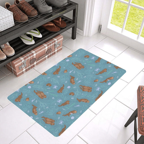 Sea otters pattern Doormat