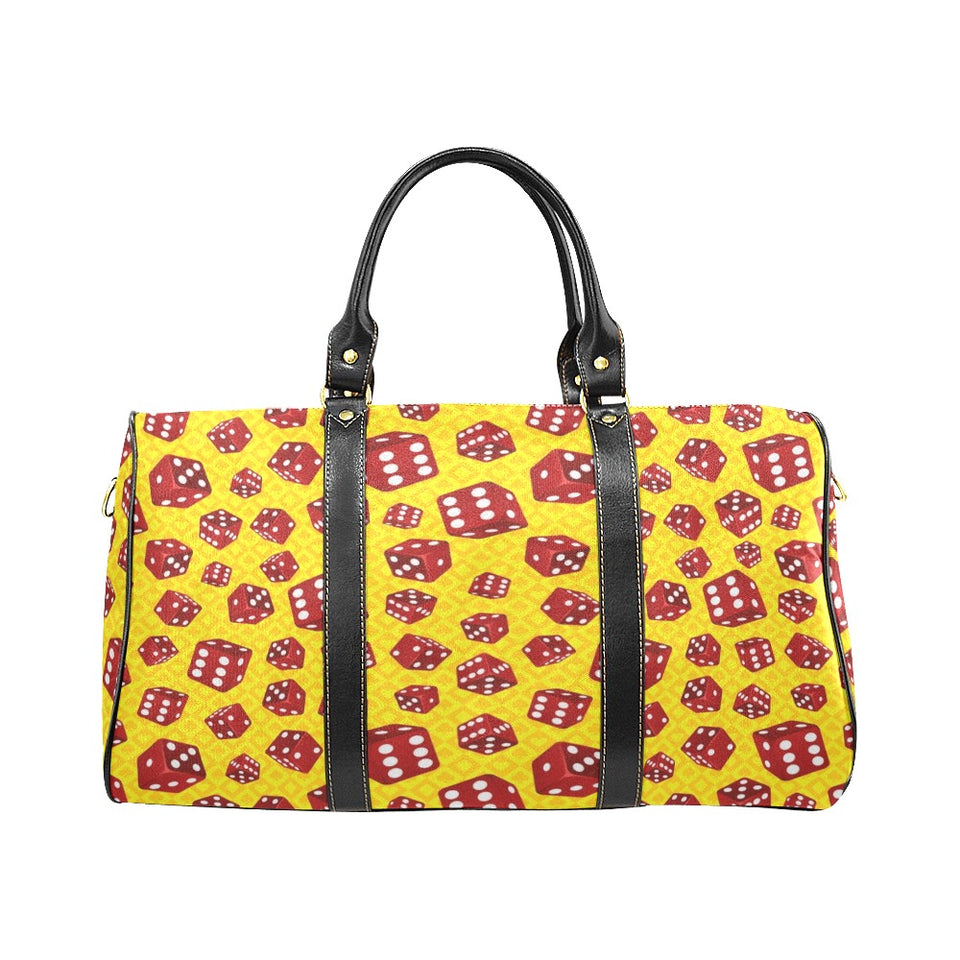 Dice Pattern Print Design 04 Travel Bag