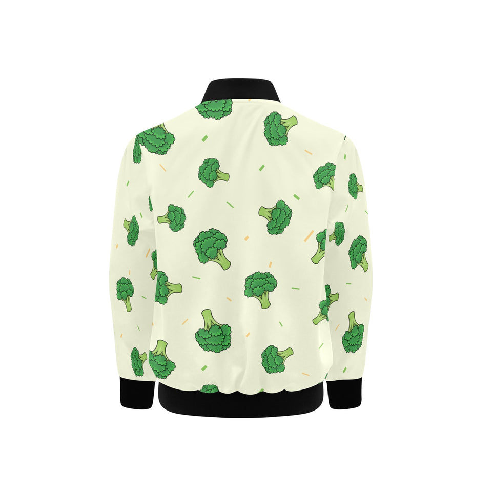 Broccoli pattern Kids' Boys' Girls' Bomber Jacket